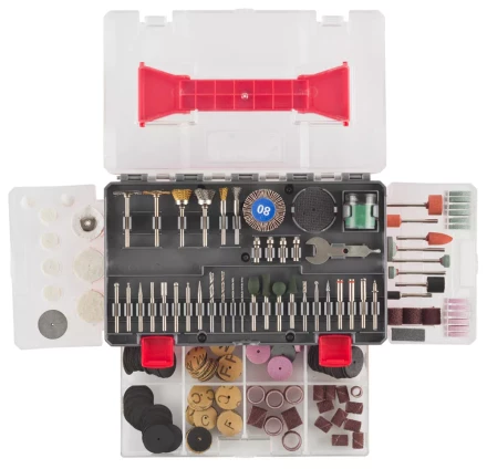 Набор мини-насадок ЗУБР для гравировальных машин, 349 предметов 35905-H349 купить в Кургане