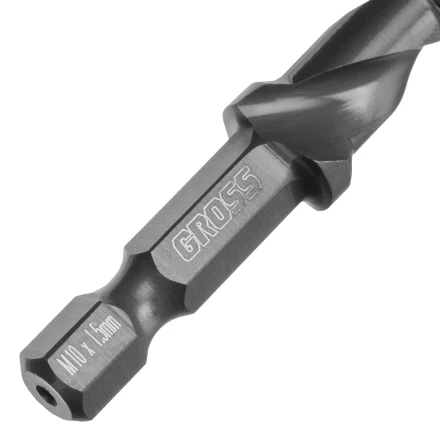 Сверло-метчик М10 х 1,5 мм, Co5%// Gross 76745 купить в Кургане