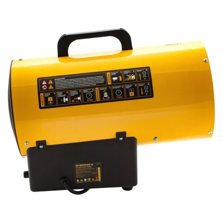 Газовая тепловая пушка GHG-10, 10 кВт, 300 м3/ч, пропан-бутан Denzel 96476 купить в Кургане