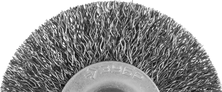 ЗУБР &quot;ПРОФЕССИОНАЛ&quot;. Щетка дисковая для дрели, витая стальная проволока 0,3мм, 38мм 35198-038_z02 купить в Кургане