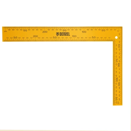 Угольник стальной Denzel, 200 х 300 мм, 32388 купить в Кургане