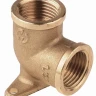 Уголок GENERAL FITTINGS с креплением к стене в двух точках, латунь, г/г, 1/2" 51076-G/G-1/2 купить в Кургане