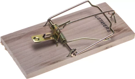 Мышеловка STAYER &quot;STANDARD&quot;, деревянное основание, средняя 40501-M купить в Кургане