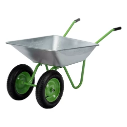 Тачка садовая Сибртех 689135, 2-х колесная, грузоподъемность 120 кг, объем 65 л