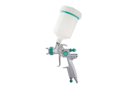 Пневматический краскопульт AG 801 HVLP , гравитационный, сопло 1,5мм и 1,8 мм Stels 57360 купить в Кургане