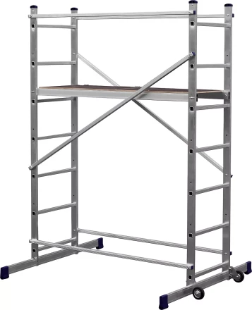 Вышка-тура СИБИН алюминиевая, 3 метра 38840-3 купить в Кургане