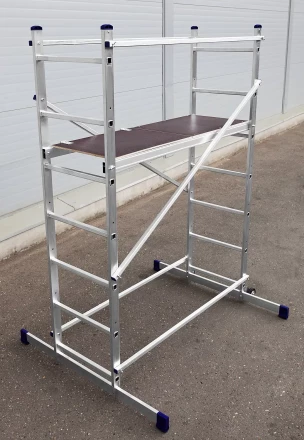 Вышка-тура СИБИН алюминиевая, 3 метра 38840-3 купить в Кургане