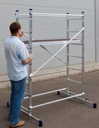 Вышка-тура СИБИН алюминиевая, 3 метра 38840-3 купить в Кургане