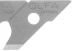 Лезвие OLFA перовое для CMP-1, 5х24,5х0,5мм, 15шт OL-COB-1 купить в Кургане