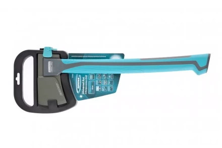 Топор универсальный 800 гр кованый тефлоновое покрытие двухкомпонентное пластиковое топорище 450 мм Gross 21452 купить в Кургане