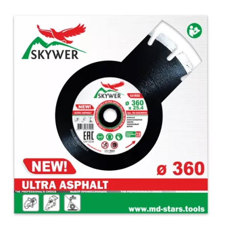 Диск алмазный 1A1RSS ULTRA ASPHALT SKYWER 610*4,2*15*36T*25,4 mm купить в Кургане