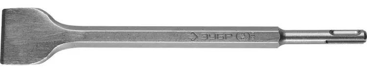 Зубило ЗУБР SDS-Plus плоское широкое для перфораторов, 40x250мм 29363-40-250 купить в Кургане
