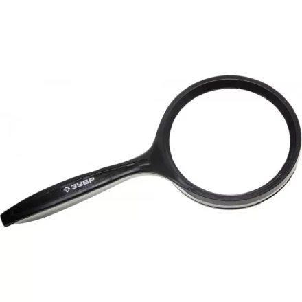 Лупа ЗУБР &quot;МАСТЕР&quot; для чтения, 3-х/5-ти кратное увеличение, диаметр линзы 75мм 40540-75 купить в Кургане