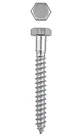 Шурупы ЗУБР &quot;МАСТЕР&quot; с шестигранной головкой, оцинкованные, 6x50мм, 100шт 4-300451-06-050 купить в Кургане