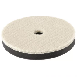 Насадка полировальная "под липучку" 125 мм короткая плетеная шерстяная нить MATRIX 75962