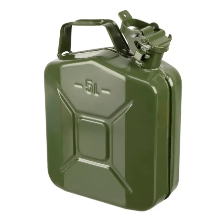 Канистра для топлива, металлическая, толщина стенок 0,8мм, 5 литров Россия 53140 купить в Кургане