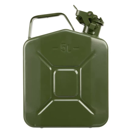 Канистра для топлива, металлическая, толщина стенок 0,8мм, 5 литров Россия 53140 купить в Кургане