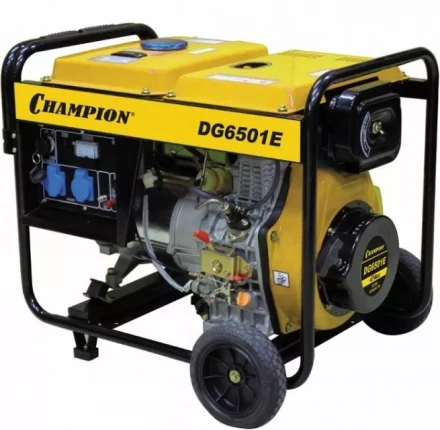 Генератор дизельный CHAMPION DG6501E купить в Кургане
