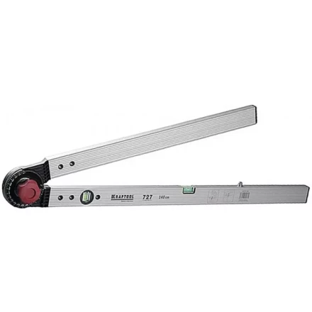 Уровень KRAFTOOL алюминиевый угловой, 1-270 градусов, 600 / 1400мм 34727-140 купить в Кургане