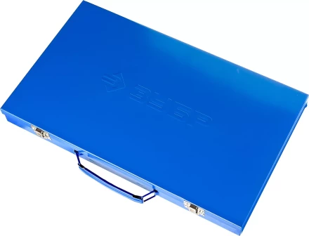 Набор метчиков и плашек ЗУБР &quot;ПРОФЕССИОНАЛ&quot;, сталь Р6М5, 65 предметов 28110-H65 купить в Кургане