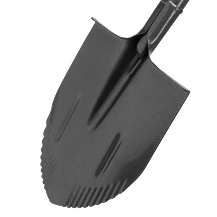 Лопата штыковая Сибртех, 210х290х1150 мм, цельнометаллическая, с зубьями, 61369 купить в Кургане