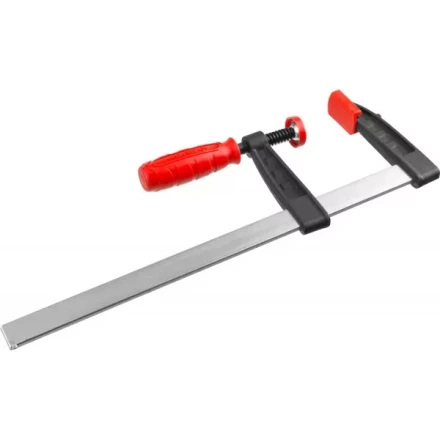 Струбцина ЗУБР &quot;МАСТЕР&quot;, тип &quot;F&quot;, пластмассовая ручка, стальная закаленная рейка, 80х300мм 32150-080-300 купить в Кургане