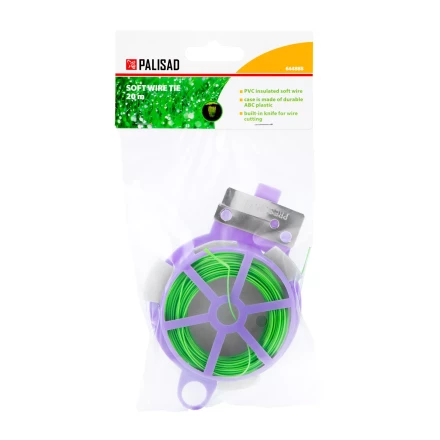 Подвязка из мягкой проволоки, бобина 20 м Palisad 644888 купить в Кургане