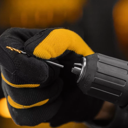 Сверло спиральное по металлу Denzel 2,5 x 57 мм, Р6М5, Golden Tip , 2шт. 718224 купить в Кургане