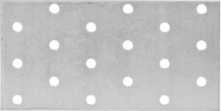 Пластина соединительная ЗУБР "МАСТЕР", 60х120мм, 20шт 310255-060-120 купить в Кургане