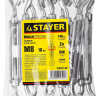 Талреп DIN 1480, крюк-крюк, оцинкованный, М8, 10 шт, STAYER Master 30525-08 30525-08 купить в Кургане