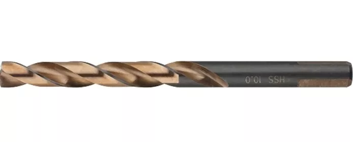 Сверло спиральное по металлу  2 x 49мм, Р9М3, многогранная заточка, 2шт  БАРС 71844 купить в Кургане