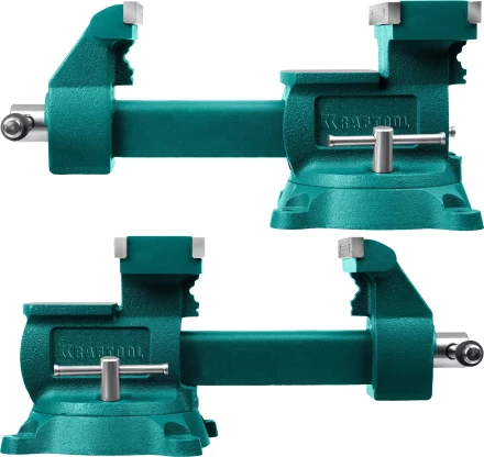Тиски KRAFTOOL Reversible слесарные 32705-200 купить в Кургане