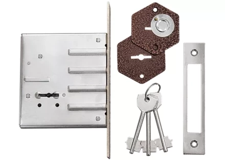 Замок врезной ЗВ-3 сувальдный СИБРТЕХ 91668 купить в Кургане