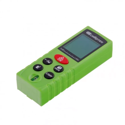Лазерный дальномер Сибртех PM-40 с пузырьковым уровнем 38010 купить в Кургане
