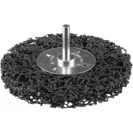 ЗУБР &quot;ПРОФЕССИОНАЛ&quot;. Щетка дисковая для дрели, нейлоновая проволока с абразивным покрытием, с открытой агрессивной структурой, 100мм 35162-100_z01 купить в Кургане