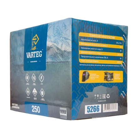 Сварочный аппарат VARTEG 250 купить в Кургане