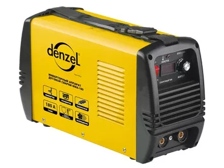 Инверторный аппарат дуговой сварки ММА-160 160 А ПВР 60% диам. 1,6-4 мм  Denzel 94330 купить в Кургане