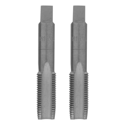 Метчик ручной М16 х 1.5 мм, комплект из 2 шт Сибртех 76644 купить в Кургане