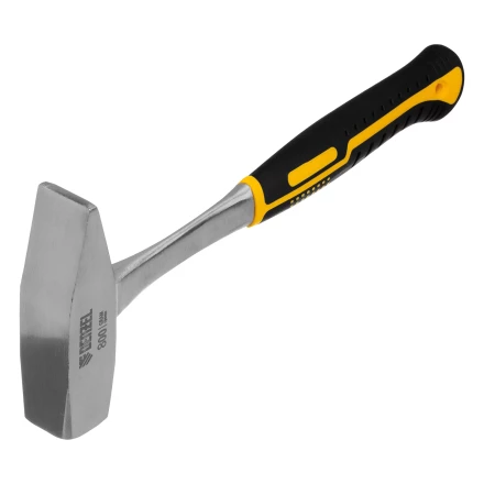 Молоток слесарный 800 г Denzel 10405, цельнометаллический, двухкомпонентная рукоятка купить в Кургане