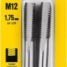 Комплект метчиков STAYER "MASTER", сталь 9ХС, М12х1,75, 2 шт 28025-12-1.75-H2 купить в Кургане