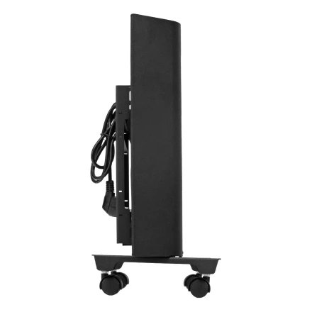 Конвектор электрический Denzel XCE-1000 B, 230 В, 1000 Вт, X-образный нагреватель черный 98127 купить в Кургане