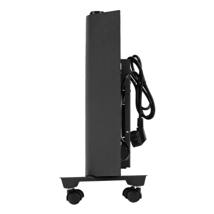 Конвектор электрический Denzel XCE-1000 B, 230 В, 1000 Вт, X-образный нагреватель черный 98127 купить в Кургане