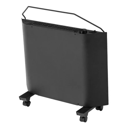 Конвектор электрический Denzel XCE-1000 B, 230 В, 1000 Вт, X-образный нагреватель черный 98127 купить в Кургане