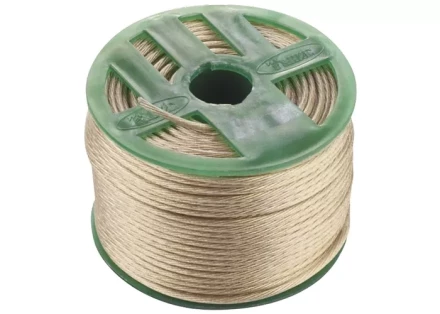 Трос металлополимерный прозрачный ПР-5.0 5,0 мм толщина катушка 50 м СИБРТЕХ 47639 купить в Кургане