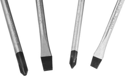 Набор STAYER &quot;MASTER&quot;: Отвертки слесарные, двухкомпонентная рукоятка, магнитный наконечник, 4шт 2513-H4_z01 купить в Кургане