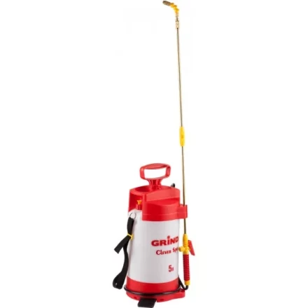 Опрыскиватель GRINDA садовый &quot;Clever Spray&quot;,5 л, с латунным  телескоп. удлинителем и упорами для ног 8-425155_z01 купить в Кургане