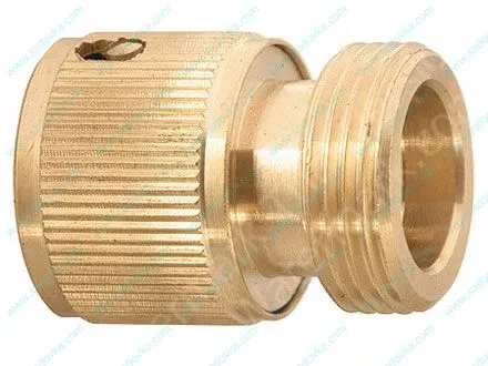 Соединитель латунный быстросъемный внешняя  резьба 3/4" посадочный D 3/4"  PALISAD 66275 купить в Кургане