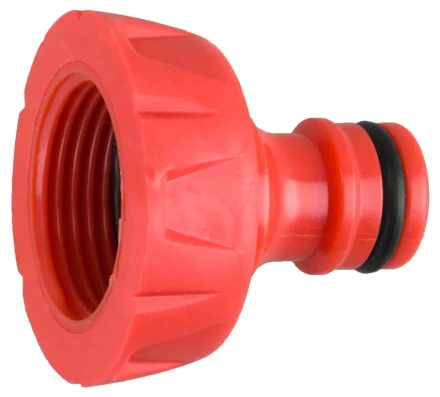 Адаптер GRINDA внешний &quot;Premium&quot;, пластмассовый с TPR, 3/4&quot; 8-426402 купить в Кургане