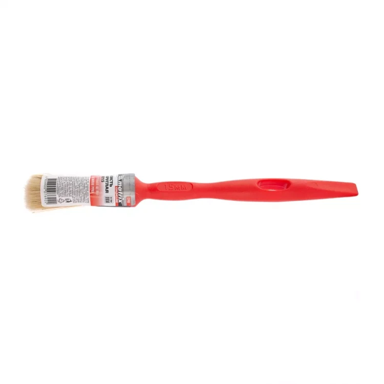 Кисть круглая №15, натуральная щетина, пластиковая ручка, Color line Matrix 83405 купить в Кургане