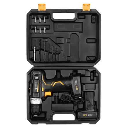 Дрель аккумуляторная DEKO GCD20DU3 SET 4, 063-4144 + набор 13 аксессуаров купить в Кургане